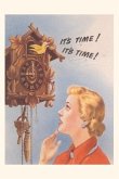 Vintage Journal Cuckoo Clock, Its Time