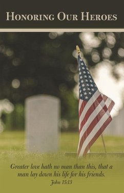 Memorial Day Bulletin: Honoring Our Heroes (Package of 100)