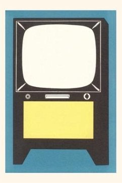 Vintage Journal Blank Television Set