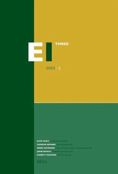 Cover Encyclopaedia of Islam - Three 2022-5