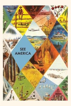 Vintage Journal See America Travel Poster