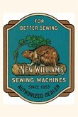 Vintage Journal Sewing Machine Ad with Beaver