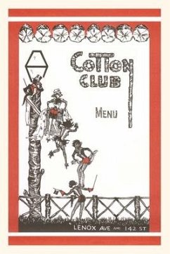 Vintage Journal Coton Clup Menu Cover