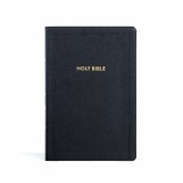 KJV Rainbow Study Bible, Black Leathertouch