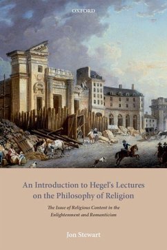 An Introduction to Hegel's Lectures on the Philosophy of Religion - Stewart, Jon