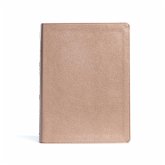 CSB Study Bible, Rose Gold Leathertouch