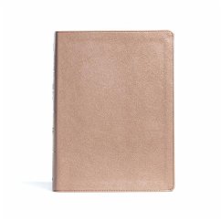 CSB Study Bible, Rose Gold Leathertouch - Csb Bibles By Holman