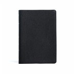 KJV Large Print Thinline Bible, Black Genuine Leather