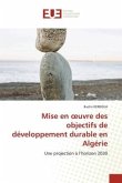 Mise en ¿uvre des objectifs de développement durable en Algérie