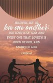 General Worship Bulletin: Let Us Love (Package of 100)
