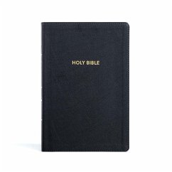 KJV Rainbow Study Bible, Black Leathertouch, Indexed - Holman Bible Publishers