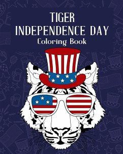 Tiger Independence Day Coloring Book - Paperland