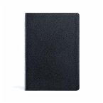 CSB Super Giant Print Reference Bible, Black Genuine Leather