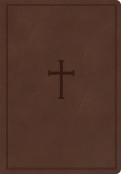 CSB Super Giant Print Reference Bible, Brown Leathertouch - Csb Bibles By Holman