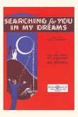 Vintage Journal Sheet Music for Searching for you in my Dreams