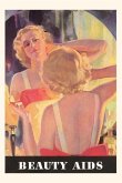 Vintage Journal Beauty Aids, Woman at Mirror