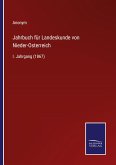 Jahrbuch für Landeskunde von Nieder-Osterreich