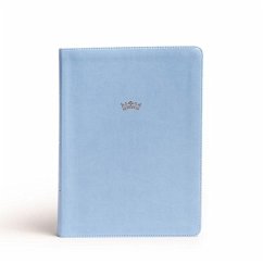 NASB Tony Evans Study Bible, Powder Blue Leathertouch - Evans, Tony; Holman Bible Publishers