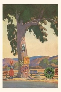 Cover Vintage Journal Roadside Eucalyptus, Signs