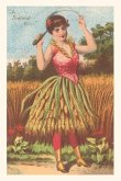 Vintage Journal A S`wheat Girl