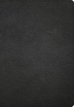 CSB Super Giant Print Reference Bible, Black Genuine Leather, Indexed - Csb Bibles By Holman