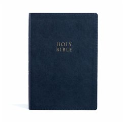 CSB Super Giant Print Reference Bible, Navy Leathertouch - Csb Bibles By Holman