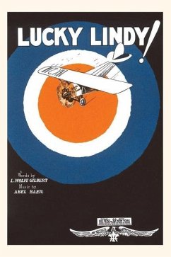 Cover Vintage Journal Lucky Lindy Sheet Music