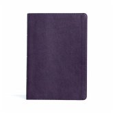 KJV Large Print Thinline Bible, Plum Leathertouch