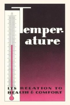 Cover Vintage Journal Temperature, Health Brochure