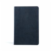 CSB Single-Column Personal Size Bible, Navy Leathertouch CSB Single-Column Personal Size Bible, Navy Leathertouch