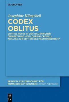 Codex oblitus (eBook, ePUB) - Klingebeil, Josephine