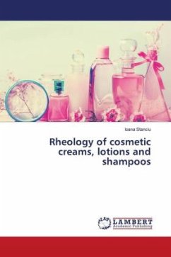 Rheology of cosmetic creams, lotions and shampoos