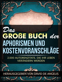 Das Große Buch der Aphorismen und Kostenvoranschläge (Übersetzt) (eBook, ePUB) - de angelis, david