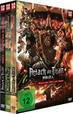Attack on Titan - Anime Movie - Trilogie - Gesamtausgabe