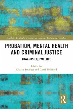 Cover Probation, Mental Health and Criminal Justice (eBook, PDF)