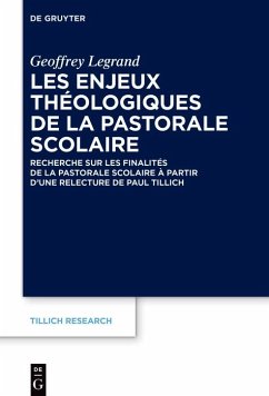Les enjeux théologiques de la pastorale scolaire (eBook, ePUB) - Legrand, Geoffrey