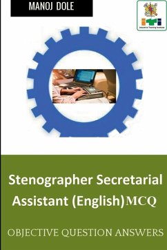 Stenographer Secretarial Assistant (English) MCQ - Dole, Manoj