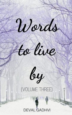 WORDS TO LIVE BY (VOLUME THREE) - Gadhvi, Deval