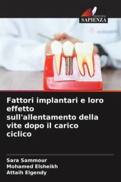 Fattori implantari e loro effetto sull'allentamento della vite dopo il carico ciclico - Sammour, Sara;Elsheikh, Mohamed;Elgendy, Attaih