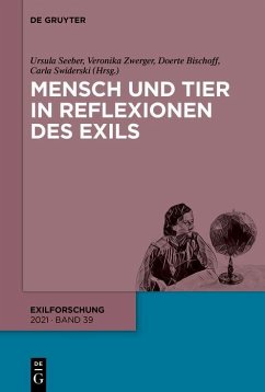 Cover Mensch und Tier in Reflexionen des Exils (eBook, PDF)