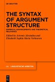 The Syntax of Argument Structure (eBook, PDF) The Syntax of Argument Structure (eBook, PDF)