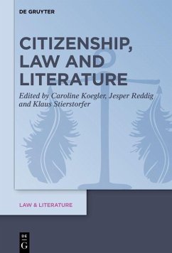 Cover Citizenship, Law and Literature (eBook, PDF)