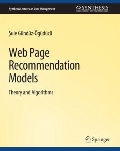 Cover Web Page Recommendation Models