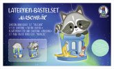 Laternen-Bastelset "Waschbär" Laternen-Bastelset "Waschbär"