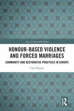 Honour-Based Violence and Forced Marriages (eBook, ePUB) - Rigoni, Clara