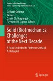 Solid (Bio)mechanics: Challenges of the Next Decade (eBook, PDF)