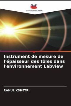 Cover Instrument de mesure de l'épaisseur des tôles dans l'environnement Labview