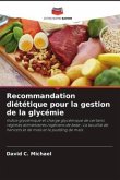 Recommandation diététique pour la gestion de la glycémie