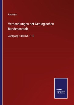 Verhandlungen der Geologischen Bundesanstalt - Anonym