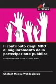 Il contributo degli MBO al miglioramento della partecipazione pubblica